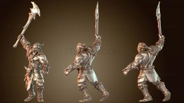 3D модель Мужской молот варварского племени (STL)