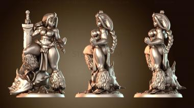 3D модель Варварские варианты черепа (STL)