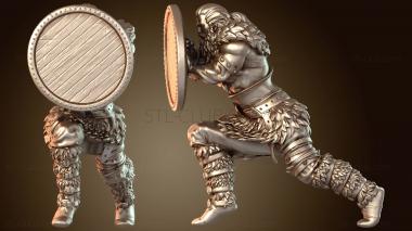 3D модель Щит варвара-воина (STL)