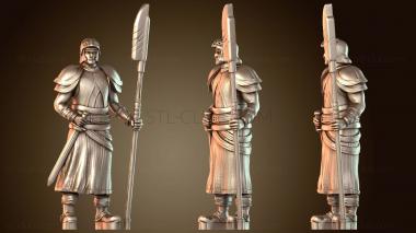 3D модель Бард-исполнитель (STL)