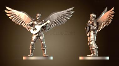 3D модель Бард Аасимар Мужской (STL)