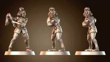 3D модель Бард Сломанная Лютня (STL)