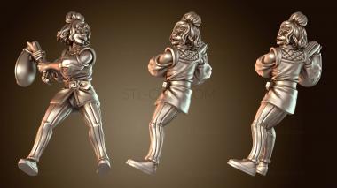 3D модель Бард Сломанная Лютня Стилизованный (STL)