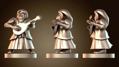 3D модель Бард Гном (STL)