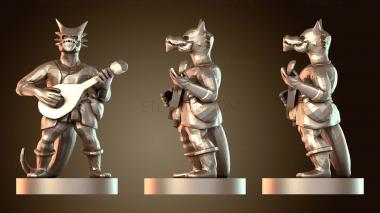 3D модель Бард Кобольд (STL)