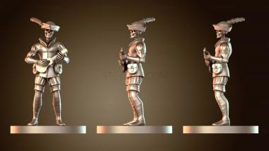 3D модель Вариант скелета Барда (STL)