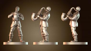 3D модель Бард Закаленный в битве (STL)