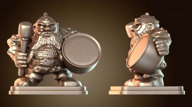 3D модель Гном из группы бардов (STL)