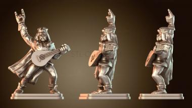 3D модель Волшебник группы бардов (STL)
