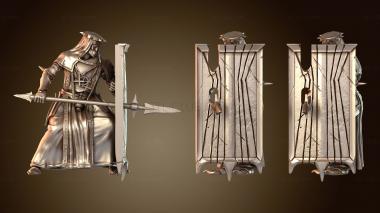 3D модель Бастионы Бастионная линия Копейщик (STL)
