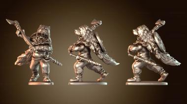 3D модель Битва на Стэмфорд Бридж: Берсерк с Паддлом (STL)
