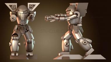 3D модель Battletech Battle Armor Elemental Jump (STL)
