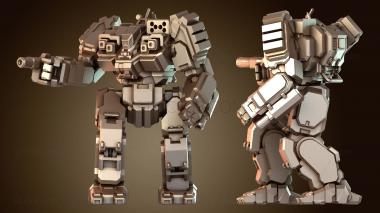 3D модель Подразделение Battletech IM (STL)