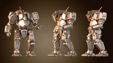 3D модель Battletech Prime Вариант Один (STL)