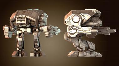 3D модель Battletech Prime Вариант Два (STL)