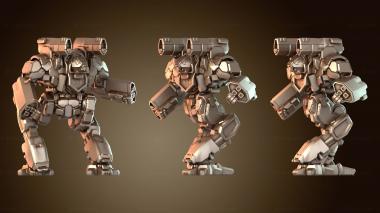 3D модель Battletech Prime Вариант Четыре (STL)