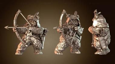 3D модель Вариант «Лучник-медведь» (STL)