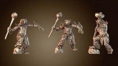 3D модель Рукав гигантского лесного йети-медведя (STL)