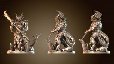 3D модель Бородатый дьявол (STL)