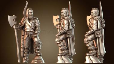 3D модель Пешие медведи Харди (STL)