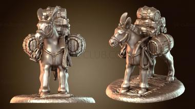 3D модель Beast Mule Casual (STL)