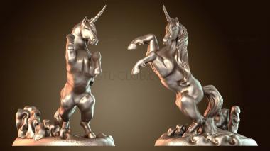 3D модель Экшн «Зверь-единорог» (STL)