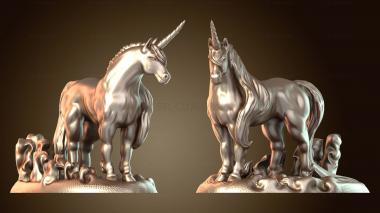 3D модель Зверь Единорог Повседневный (STL)