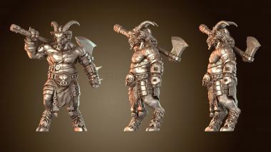 3D модель Зверолюд Брут (STL)
