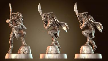 3D модель Зверолюд Уитерлинг Бешеный (STL)