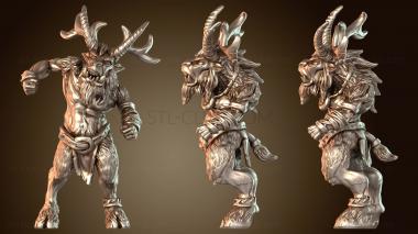 3D модель Зверочеловек (STL)