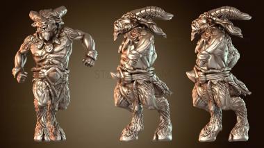 3D модель Командир Зилотов-зверочеловеков (STL)