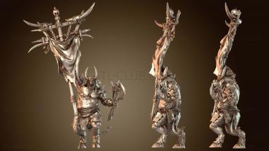 3D модель Вариант Beastmen Capra Raider (STL)