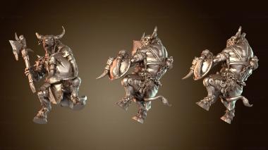 3D модель Зверолюди Капра Рейдер Разбойник (STL)
