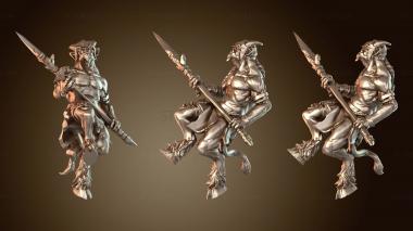 3D модель Зверолюди Капра Скаут Быстрый (STL)