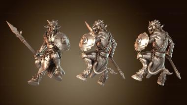 3D модель Эксперт-разведчик «Зверолюди Капра» (STL)