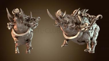 3D модель Колесница зверолюдей (STL)