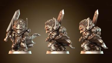 3D модель Кролик-берсерк (STL)