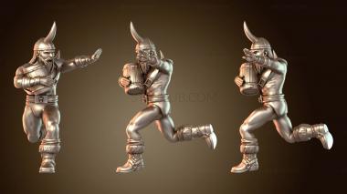 3D модель Гном-берсерк (STL)