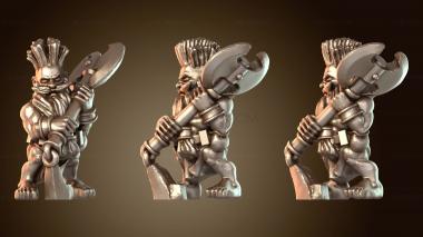 3D модель Берсерк Гном Ветеран (STL)
