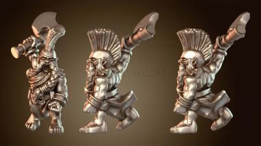 3D модель Берсерк Гном Закаленный (STL)