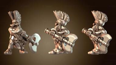 3D модель Берсерк Гномий Черепной Страж (STL)