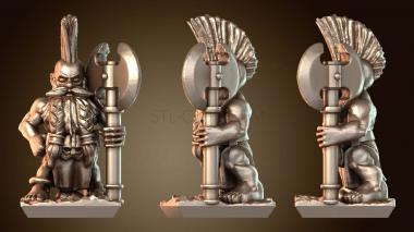 3D модель Берсерк Могучий Гном (STL)