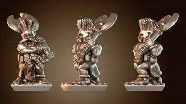 3D модель Освобожденный гном-берсерк (STL)