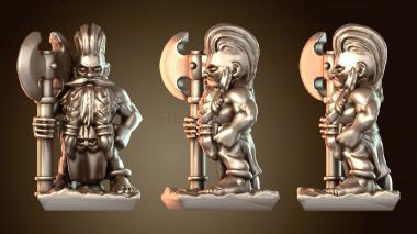 3D модель Берсерк Гном Ревностный (STL)