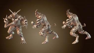 3D модель Бигфут Йети (STL)