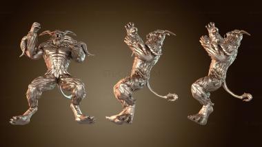 3D модель Бигфут Йети — Рев (STL)