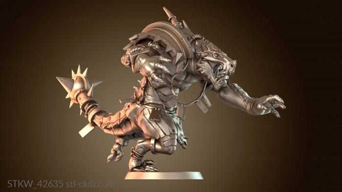 Bigsaurus Fantasy Sport Armored