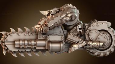 3D модель Дикие байкеры (STL)