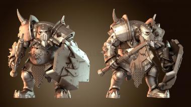 3D модель Черный бронированный босс элита (STL)