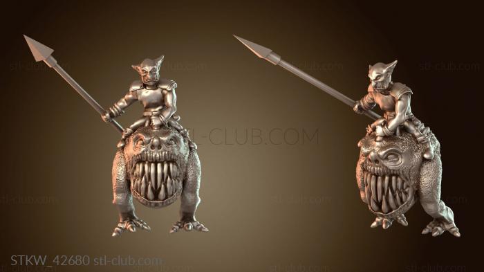 Military Черный морковный гоблин на Gnaw Beast Gobo B
